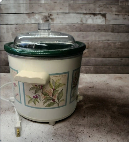 Vintage Rival Crock-Pot Slow Cooker Model 3150, 120V, 75-100 Watts 3.5 QT Retro Green - Timeless Treasures  Emporium1